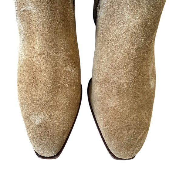 NEW Cole Haan Women's Modern Ankle Boot in Golden Toffee Suede Brown Size 7.5 - Picture 6 of 7